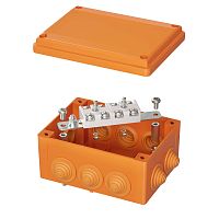 Коробка распределительная FS 150х110x70мм IP55 с кабельными вводами | код FSK21410 | DKC